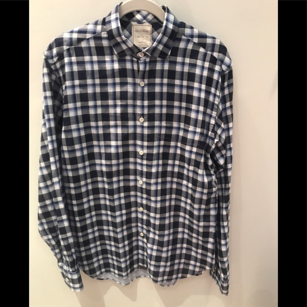 Billy Reid Men’s Casual Button Down Shirt